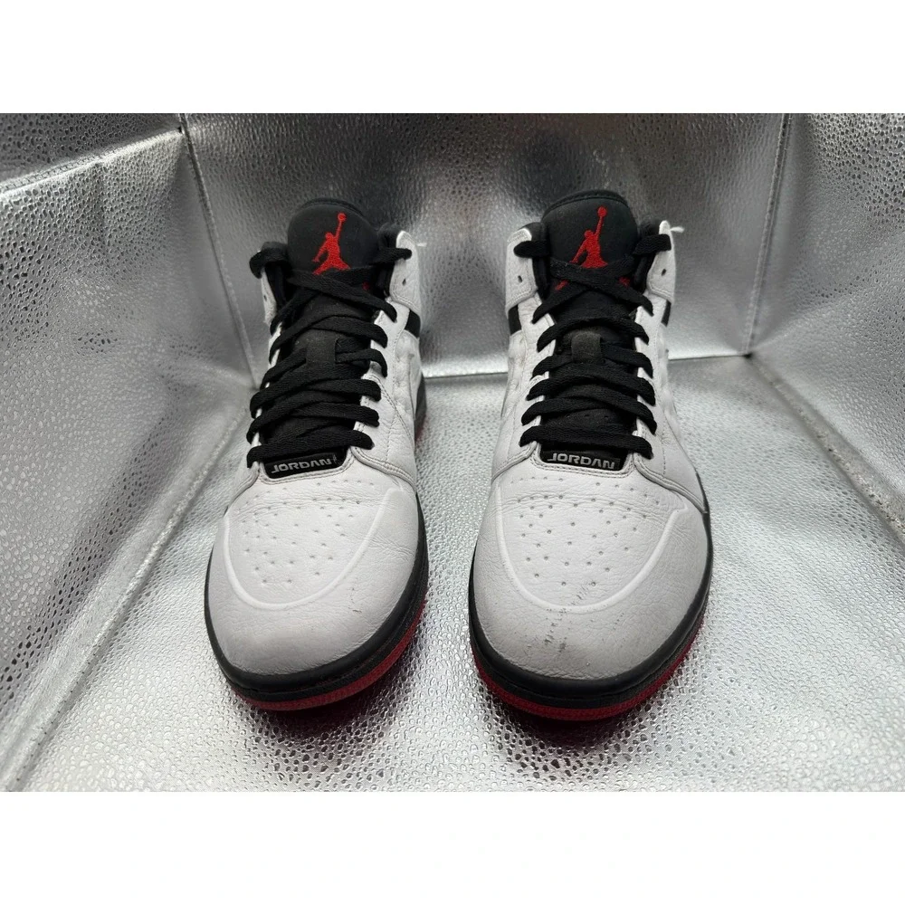 Size 10.5 Nike Air Jordan‎ 1 Retro 97 TXT Playoff White Mens Sneakers 555069-101